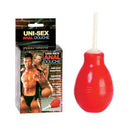 Seven Creations Anal Douche Red With Glow In Dark Tip