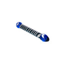 Sexus Glass Dildo Duo Blue 20Cm