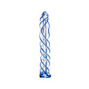 Sexus Glass Dildo Blue Helix