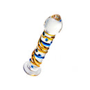 Sexus Glass Dildo Yellow