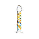 Sexus Glass Dildo Yellow