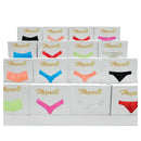 Mapale Sexy Lace Thong Orange