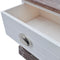 Shabby Chic Bedside Cabinets (2 Pcs) - Brown/White