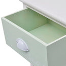 Shabby Chic French Storage Cabinet 4 Drawers Wood