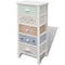 Shabby Chic French Storage Cabinet 5 Drawers Wood
