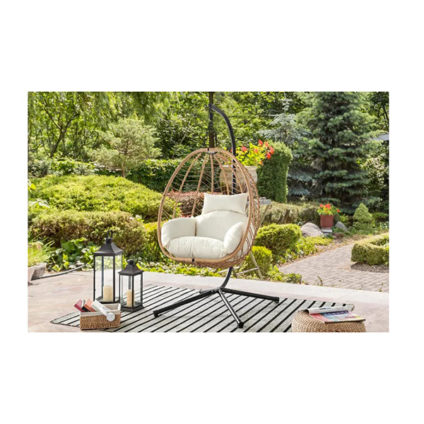 Mackenzie Outdoor Furniture Egg Chair Beige