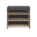 Shoe Cabinet With Cover Fabric