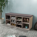 Shoe Storage Bench 10 Compartments