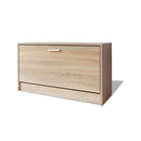Shoe Storage Bench Oak 80 X 24 X 45 Cm