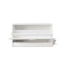 Shoe Storage Bench White 80 X 24 X 45 Cm