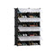 8 Tier 2 Column Shoe Rack Organizer Storage Stackable With Cover