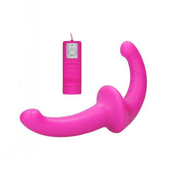 Shots Toys Ouch Vibrating Silicone Strapless Strap On