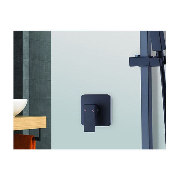 Watermark Approved Shower Bath Mixer Tap Electroplated Matte Black