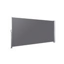 Side Awning Sun Shade Outdoor Blinds Retractable Screen Grey
