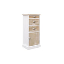 Side Cabinet 38 X 28 X 86 Cm Paulownia Wood