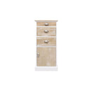 Side Cabinet 38 X 28 X 86 Cm Paulownia Wood