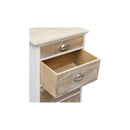 Side Cabinet 38 X 28 X 86 Cm Paulownia Wood
