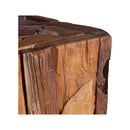 Side Table 30 X 30 X 80 Cm Solid Teak Wood