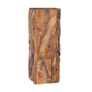 Side Table 30 X 30 X 80 Cm Solid Teak Wood