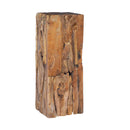 Side Table 30 X 30 X 80 Cm Solid Teak Wood