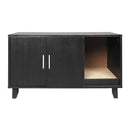 Side Table Enclosed Hooded Cat Litter Box Furniture Scratch Board