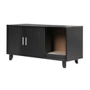 Side Table Enclosed Hooded Cat Litter Box Furniture Scratch Board