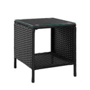Side Table Outdoor Furniture Rattan Desk
