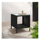 Side Table Outdoor Furniture Rattan Desk