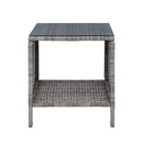 Side Table Outdoor Furniture Rattan Desk