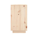 Sideboard 111 X 34 X 60 Cm Solid Wood Pine