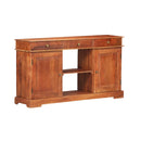 Sideboard 135X35X75 Cm Solid Acacia Wood