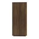 Sideboard Brown Oak 120 X 30 X 75 Cm Chipboard