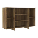 Sideboard Brown Oak 120 X 30 X 75 Cm Chipboard