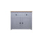 Sideboard Grey 93 X 40 X 80 Cm Solid Pinewood Panama Range