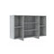 Sideboard Grey Sonoma 120 X 30 X 75 Cm Engineered Wood