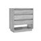 Sideboard Grey Sonoma 70  X41 X 75 Cm Engineered Wood