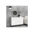 Sideboard High Gloss White 104 X 35 X 70 Cm Engineered Wood