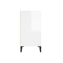 Sideboard High Gloss White 104 X 35 X 70 Cm Engineered Wood