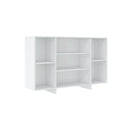 Sideboard High Gloss White 120 X 30 X 75 Cm Engineered Wood