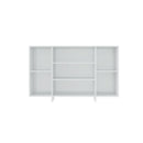 Sideboard High Gloss White 120 X 30 X 75 Cm Engineered Wood