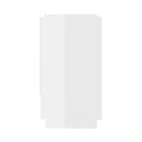 Sideboard High Gloss White Chipboard 70 X 41 X 75 Cm
