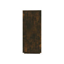 Sideboard Smoked Oak 120 X 30 X 75 Cm Engineered Wood