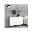 Sideboard White 104 X 35 X 70 Cm Chipboard