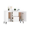 Sideboard White 104 X 35 X 70 Cm Chipboard