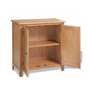Sideboard Solid Oak 70 X 35 X 75 Cm Brown