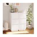 Sideboards 2 Pcs White 32 X 34 X 75 Cm Solid Wood Pine