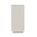 Sideboards 2 Pcs White 32 X 34 X 75 Cm Solid Wood Pine