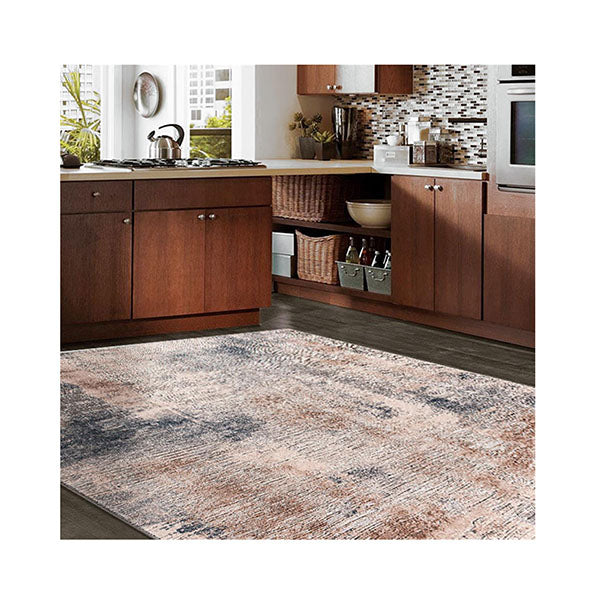 Siena Grey Machine Knotted Rug