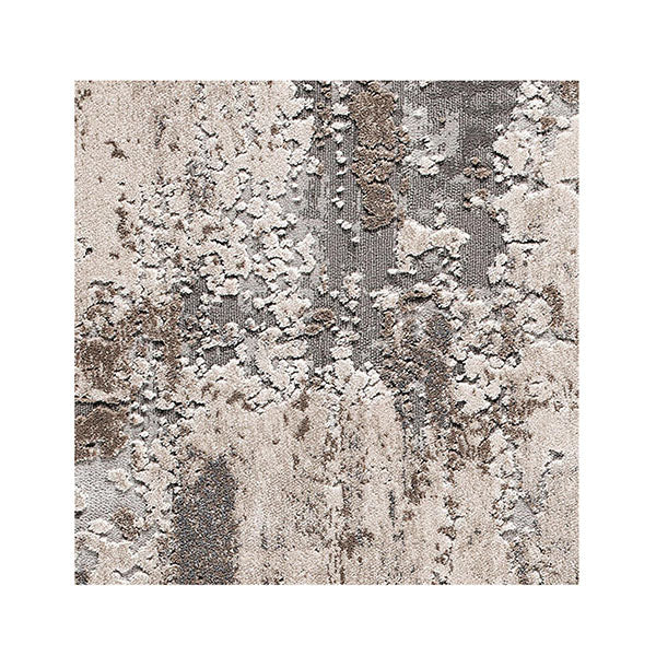 Siena Light Grey Hallway Runner Moth Resistant Rug