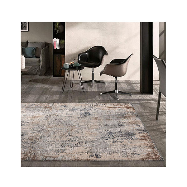Siena Machine Knotted Grey Hallway Runner Rug